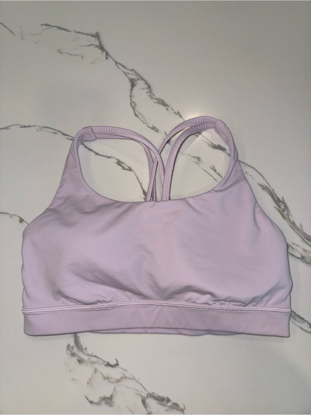 lululemon athletica Light Pink Energy Sports Bra
